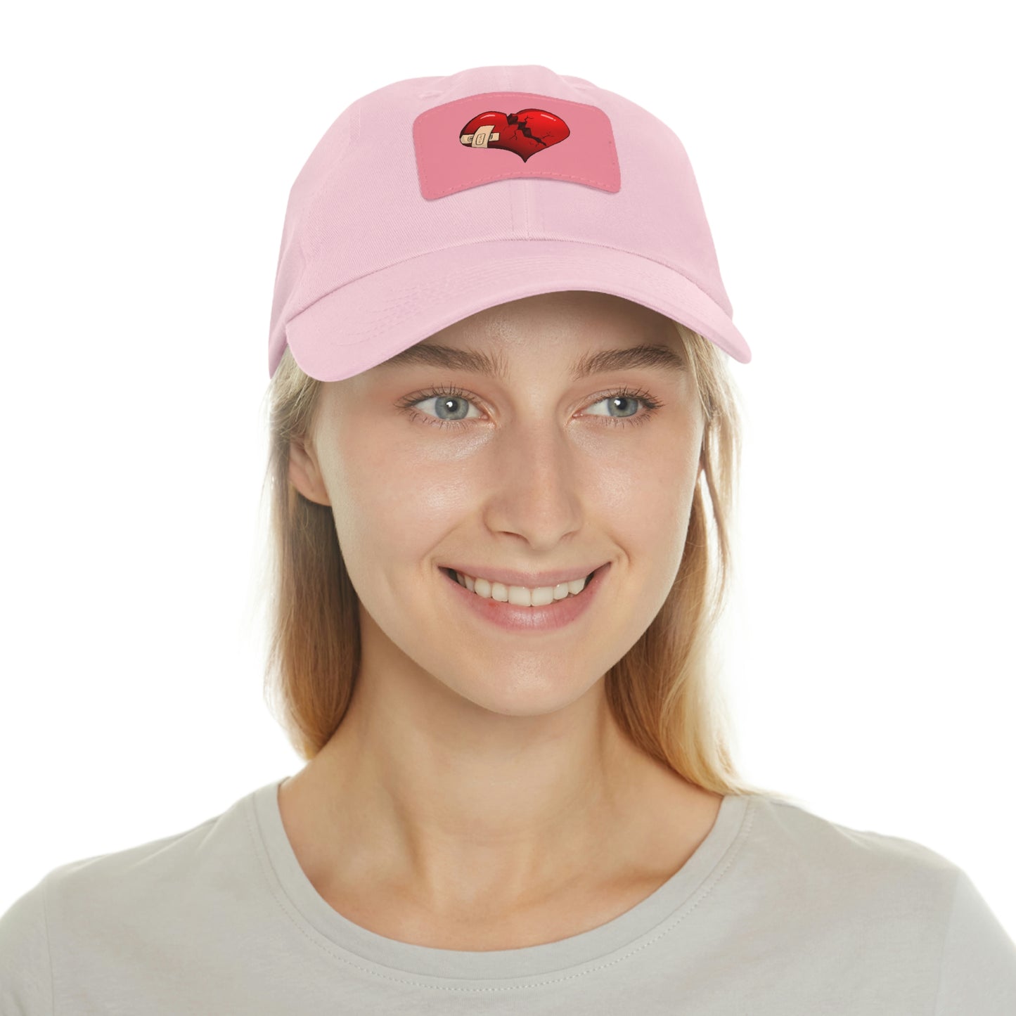 "Hopstar" Dad Hat with Leather Patch