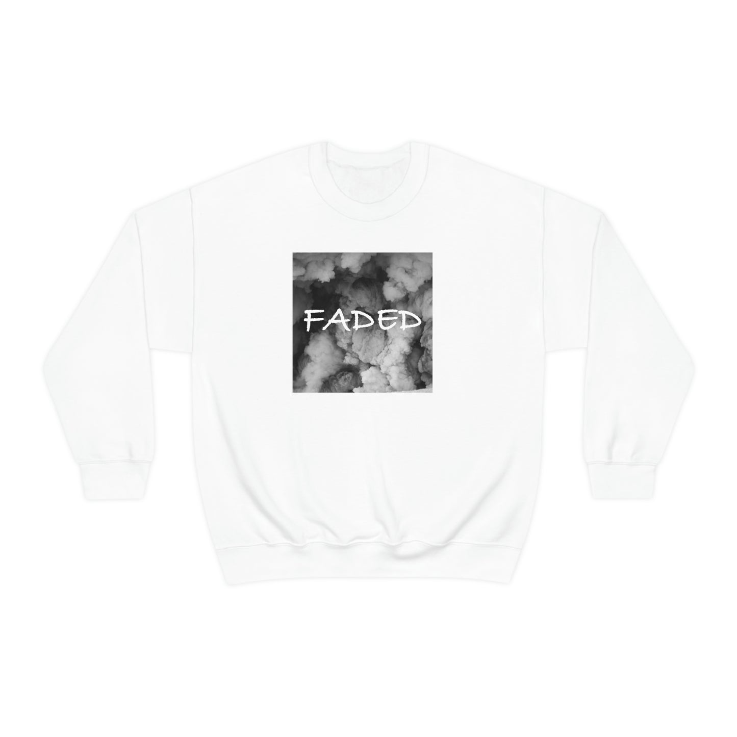 "Faded Gray" Unisex Crewneck Sweatshirt