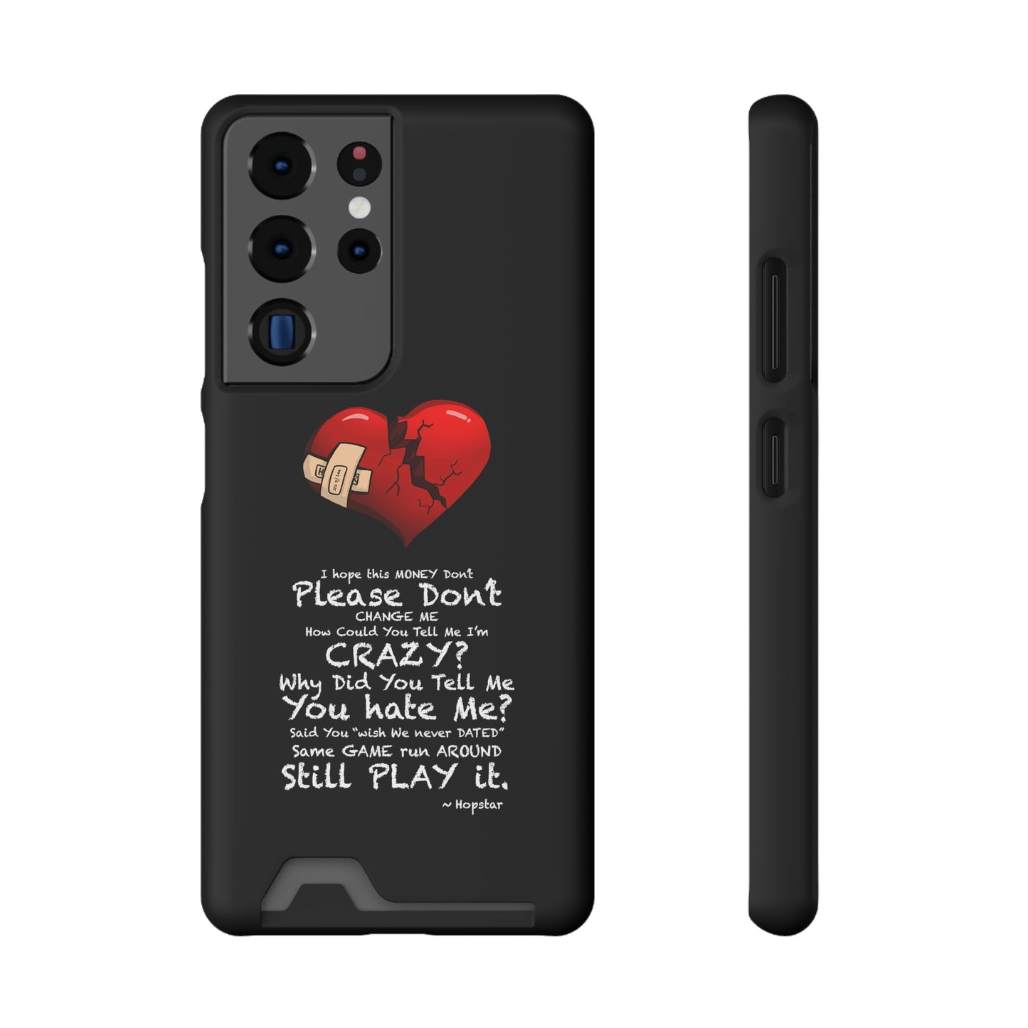 "Hopstar" Phone Case With Card Holder