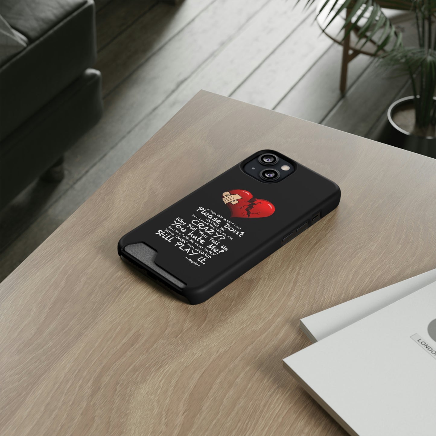 "Hopstar" Phone Case With Card Holder
