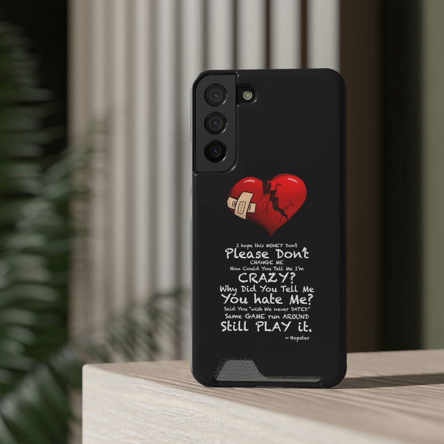 "Hopstar" Phone Case With Card Holder