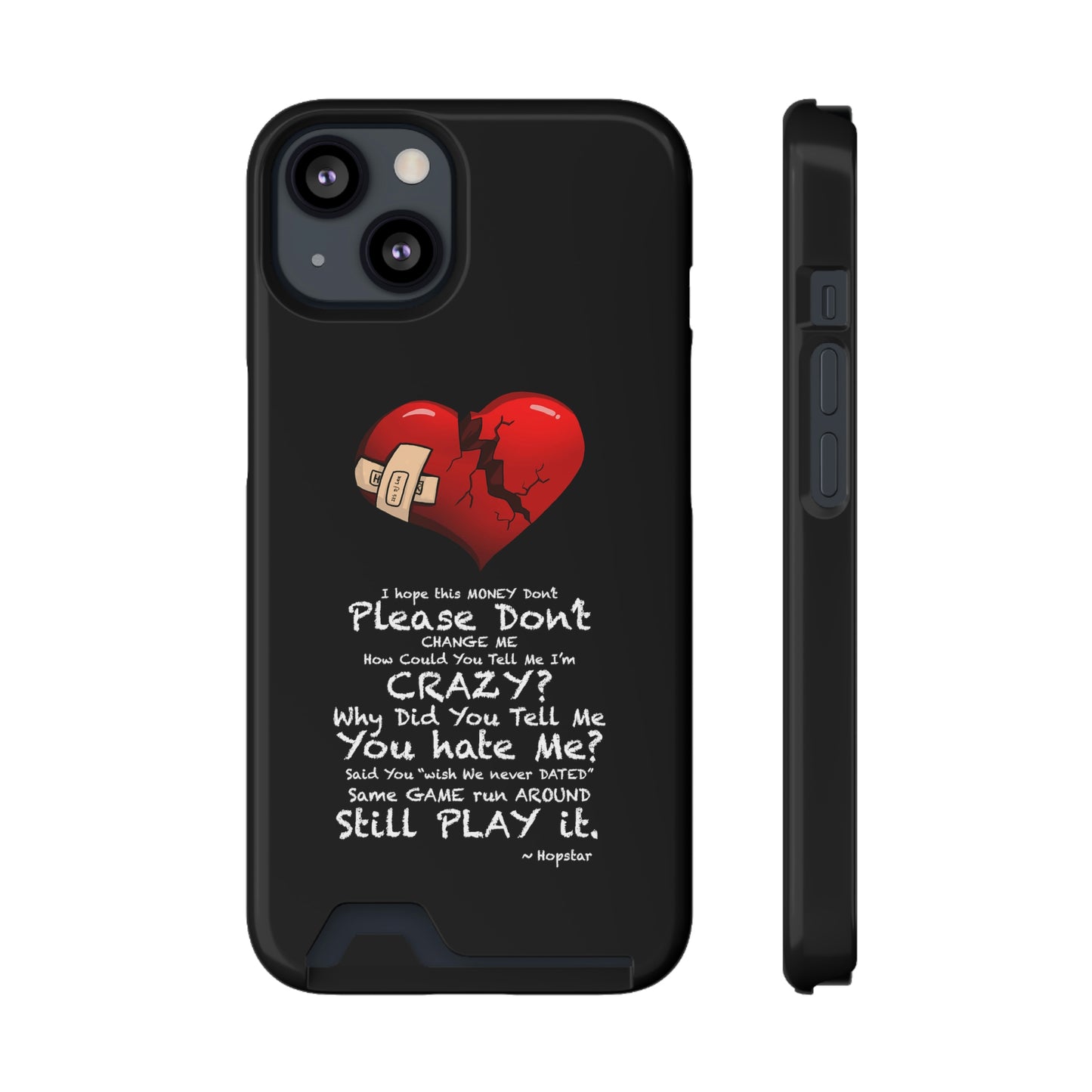 "Hopstar" Phone Case With Card Holder
