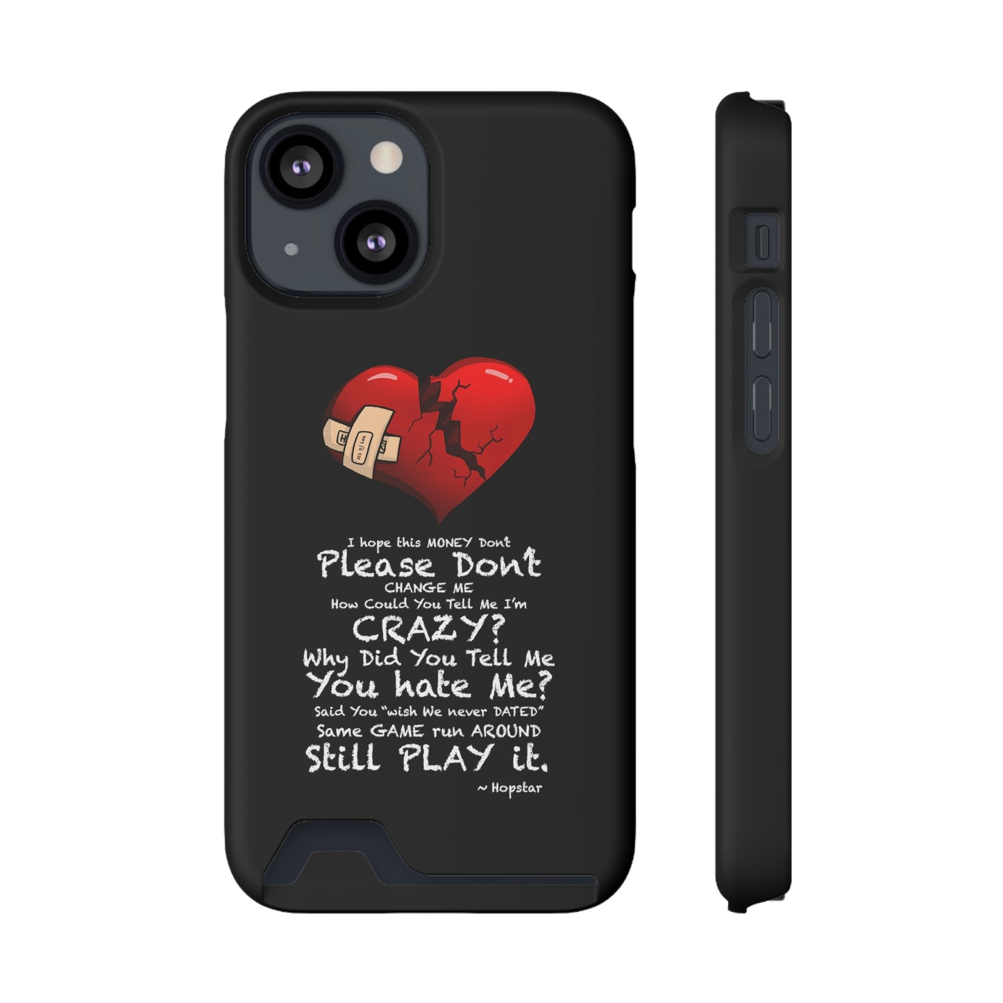 "Hopstar" Phone Case With Card Holder