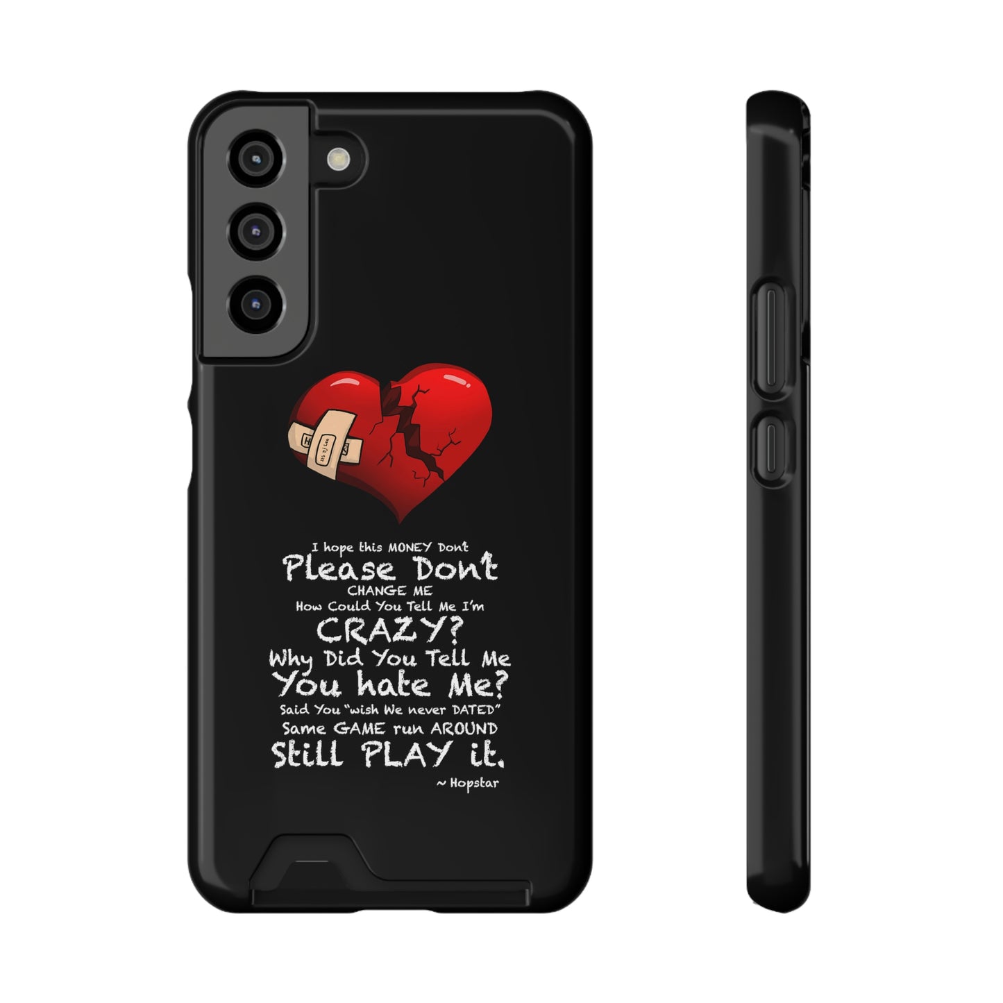 "Hopstar" Phone Case With Card Holder