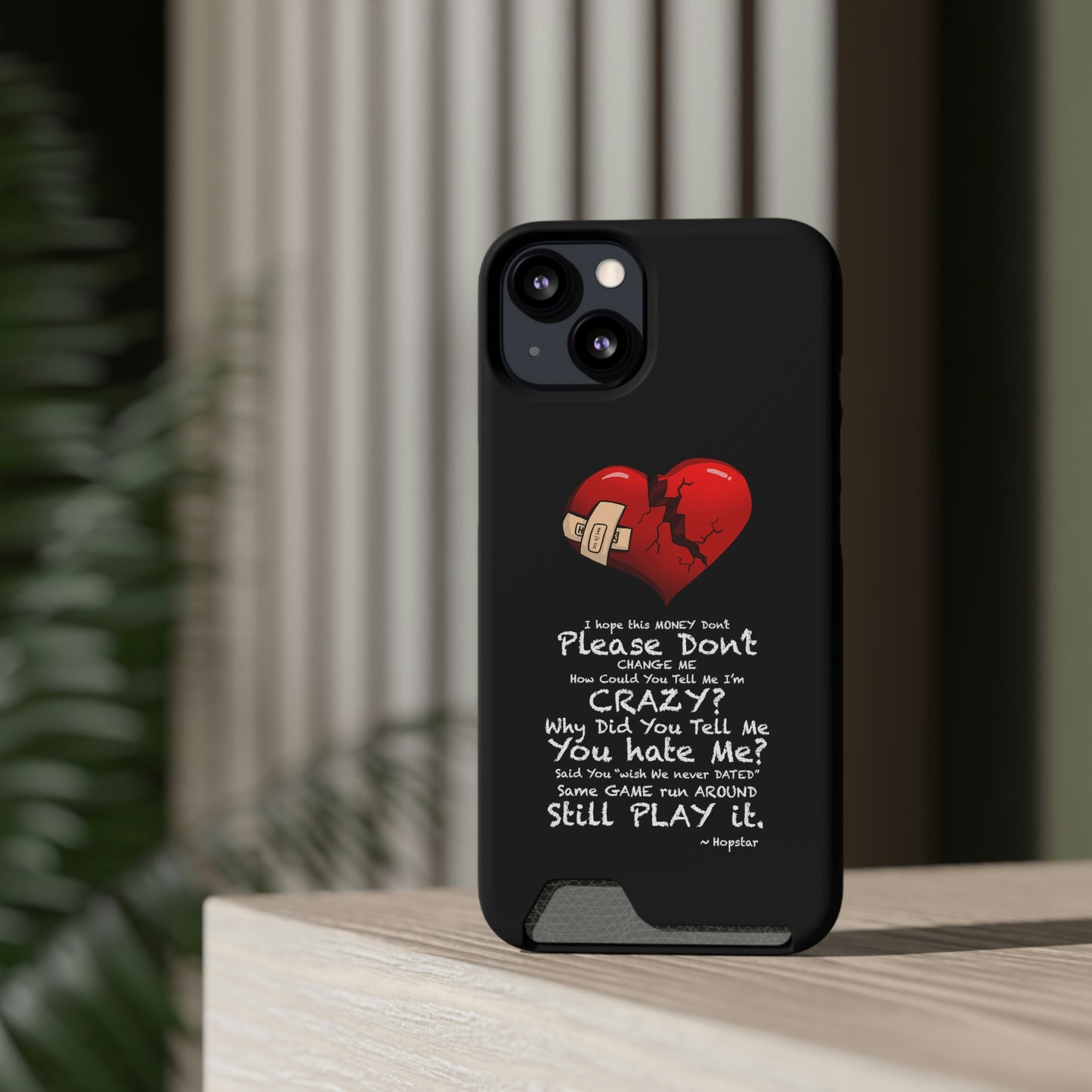"Hopstar" Phone Case With Card Holder