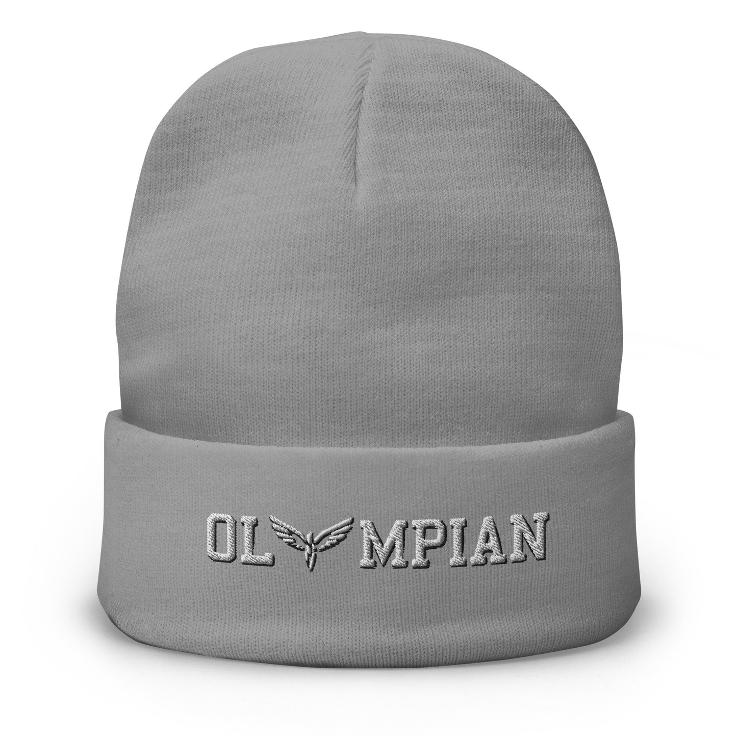Olympian Embroidered Beanie