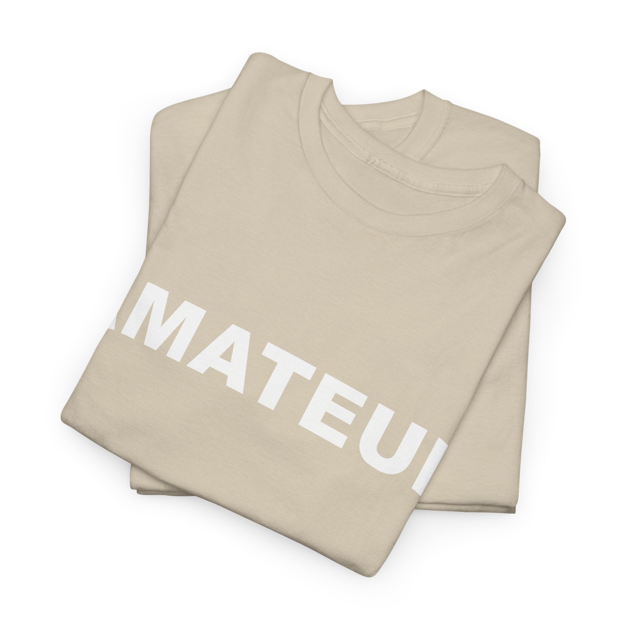 AMATEUR Unisex Heavy Cotton Tee