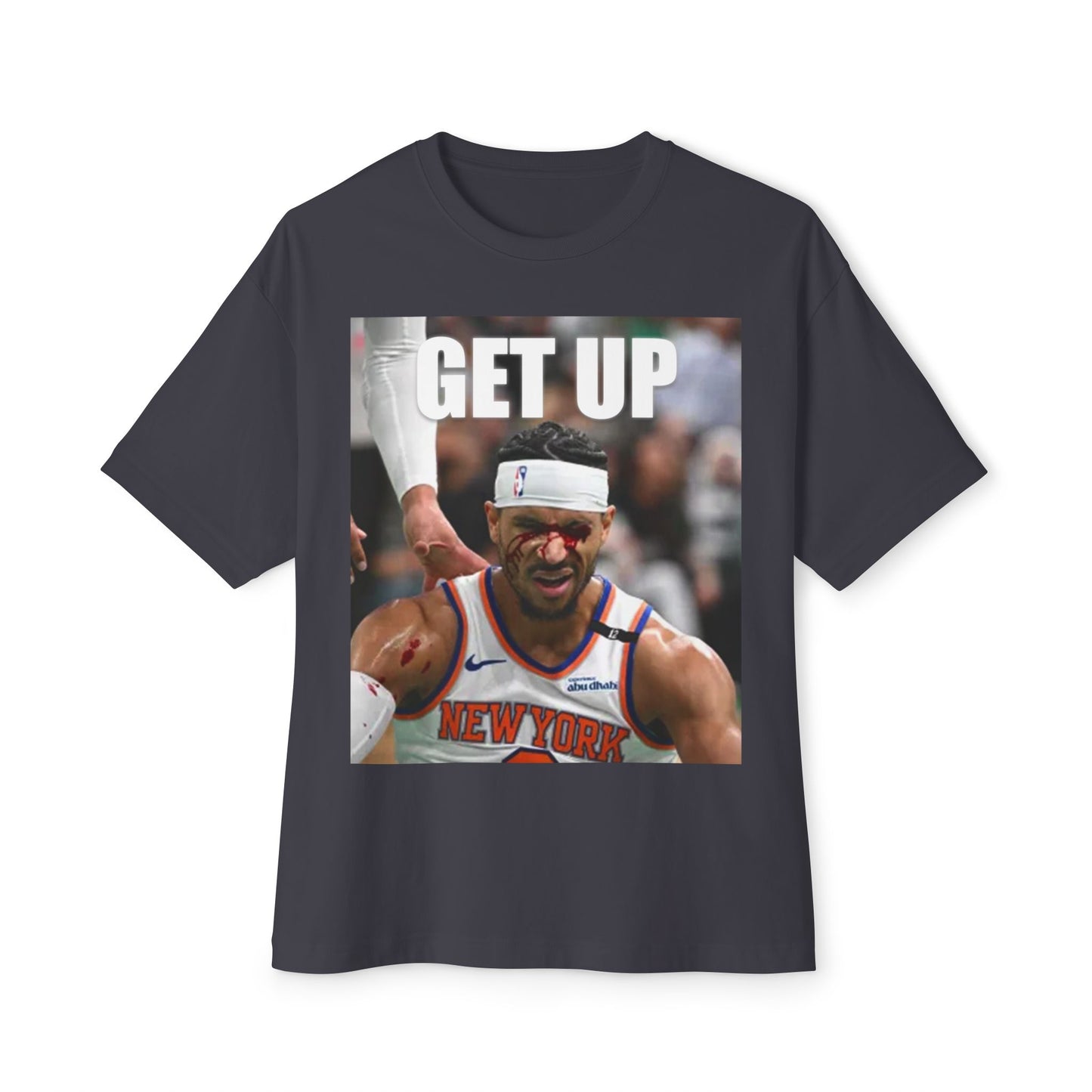 Oversized Tee - 'Get Up Josh Hart' Design