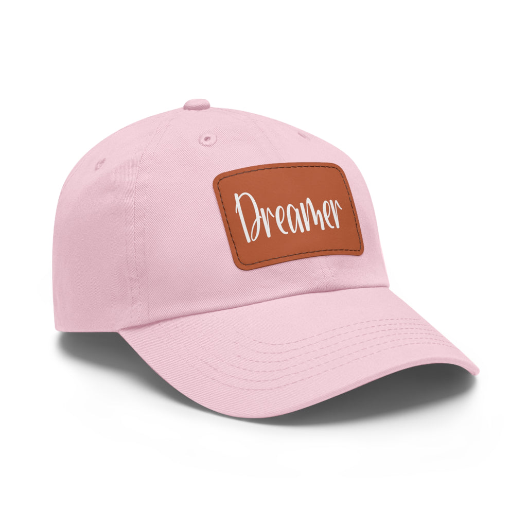 Dreamer Dad Hat with Leather Patch