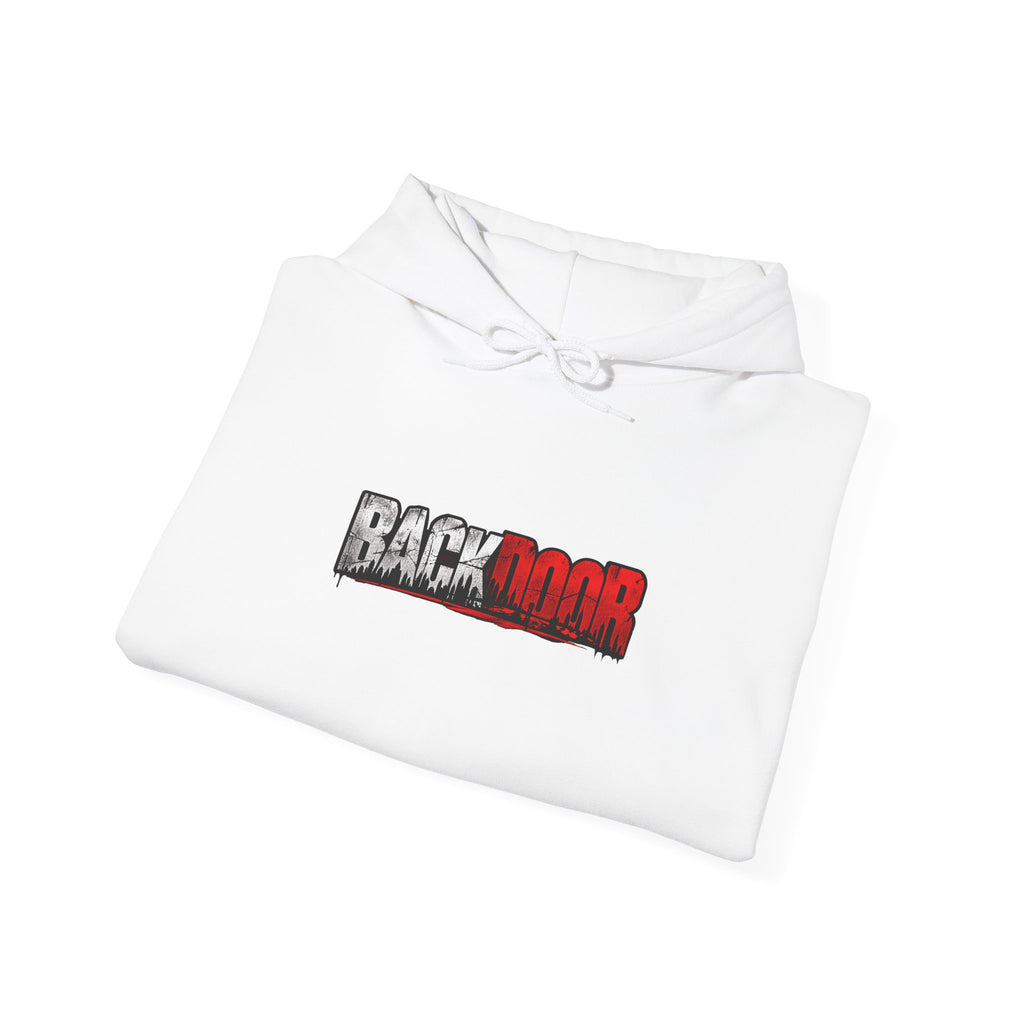 "Backdoor" Crime Series Graphic Hoodie