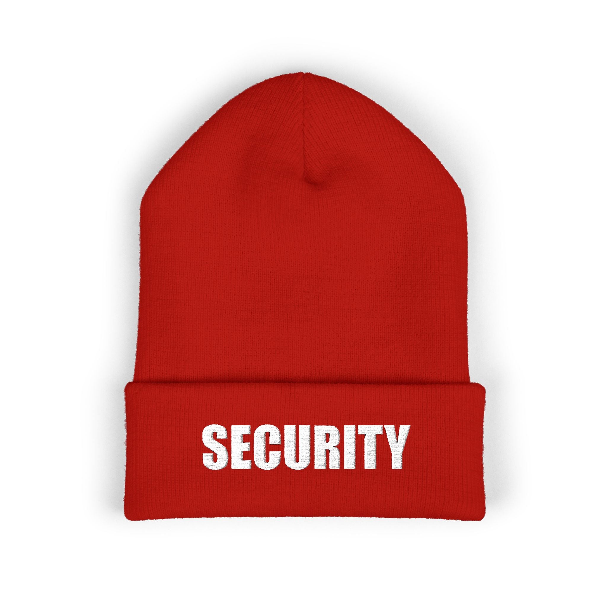 Embroidered Security Beanie