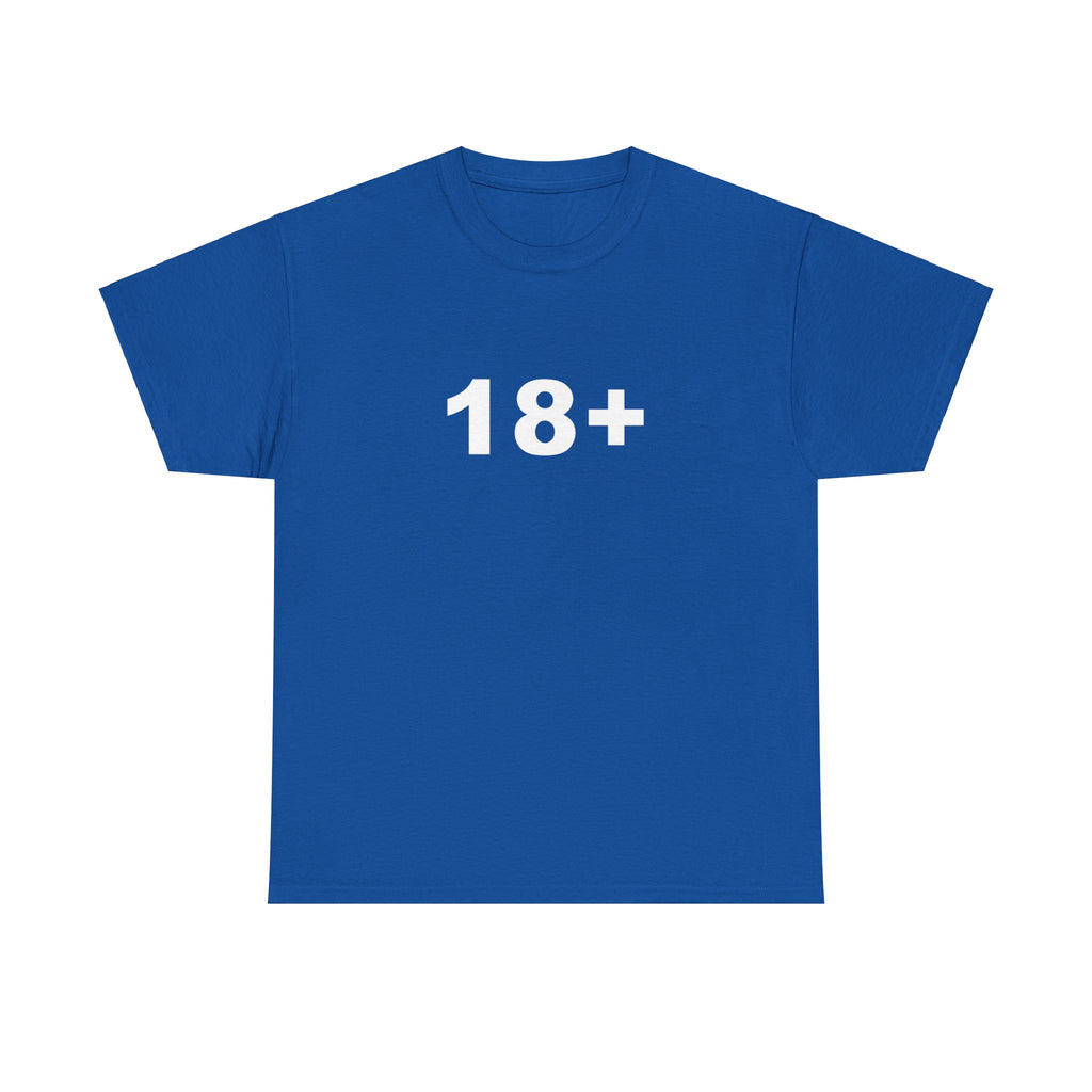 18+ Unisex Heavy Cotton Tee