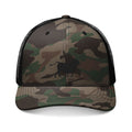 Embroidered Camo Trucker Hat