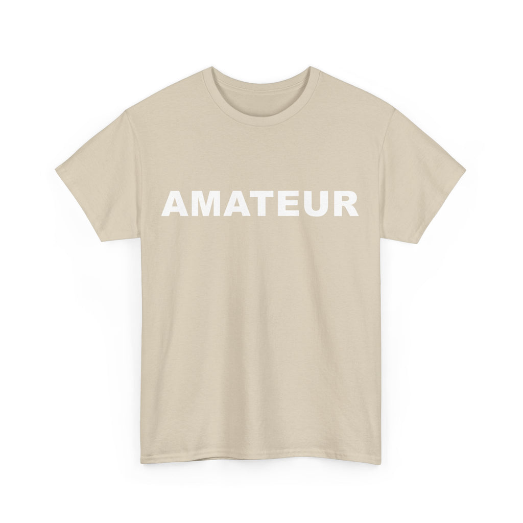 AMATEUR Unisex Heavy Cotton Tee