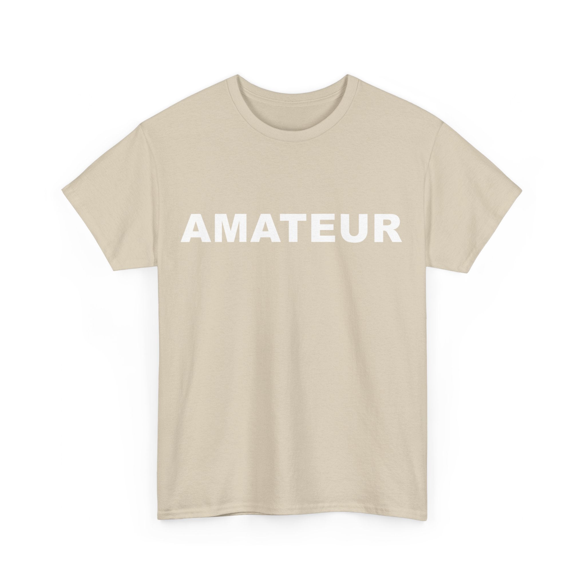 AMATEUR Unisex Heavy Cotton Tee