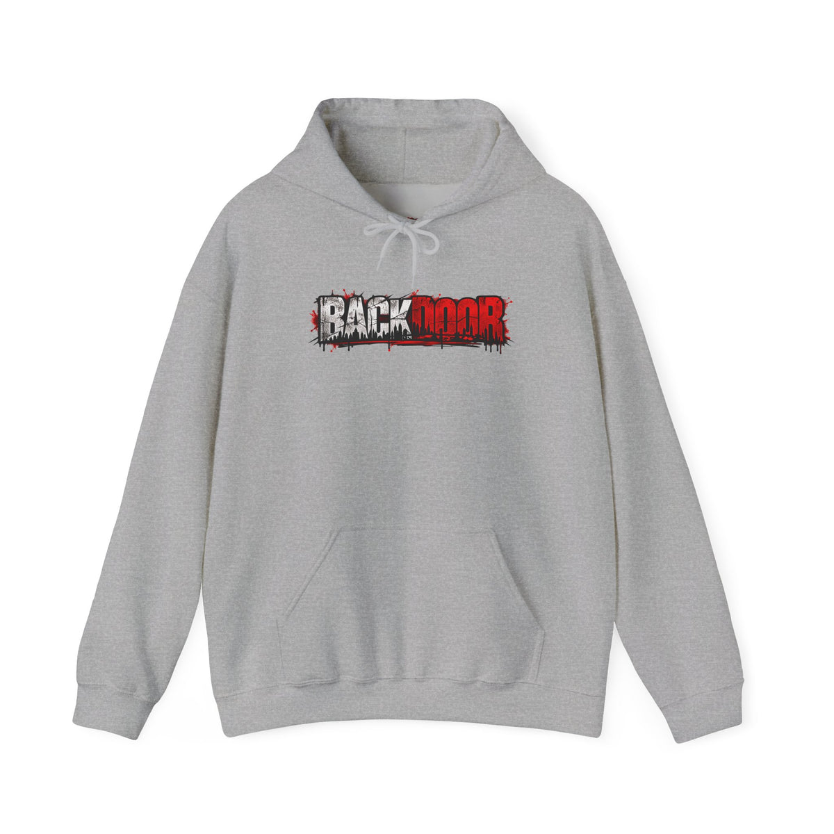 "BackDoor" Crime Drama Series Graphic Hoodie – 'Cast x Crew' Streetwear Pullover