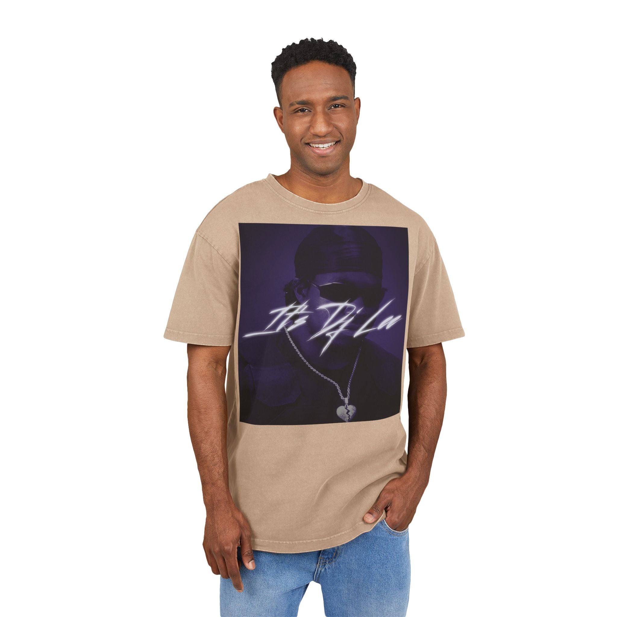 Purple Pain Oversize Washed Tee (Heavy)
