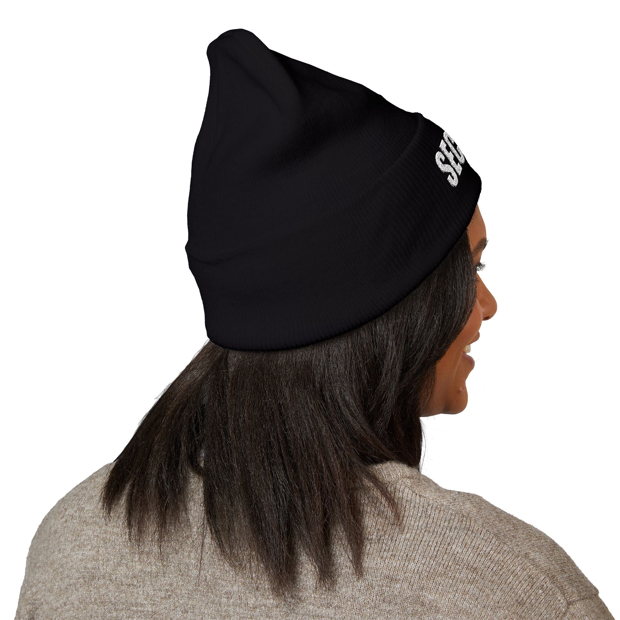 Embroidered Security Beanie
