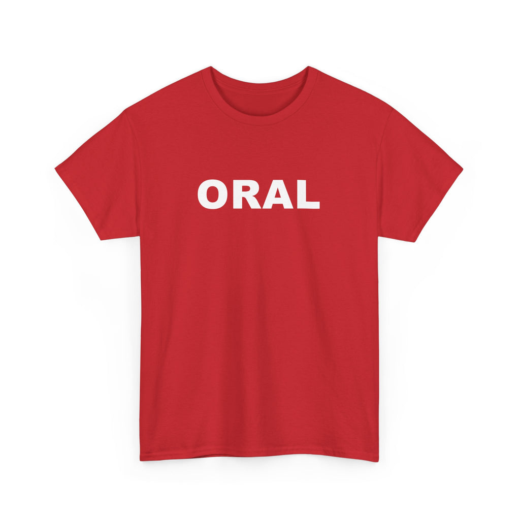 ORAL Unisex Heavy Cotton Tee
