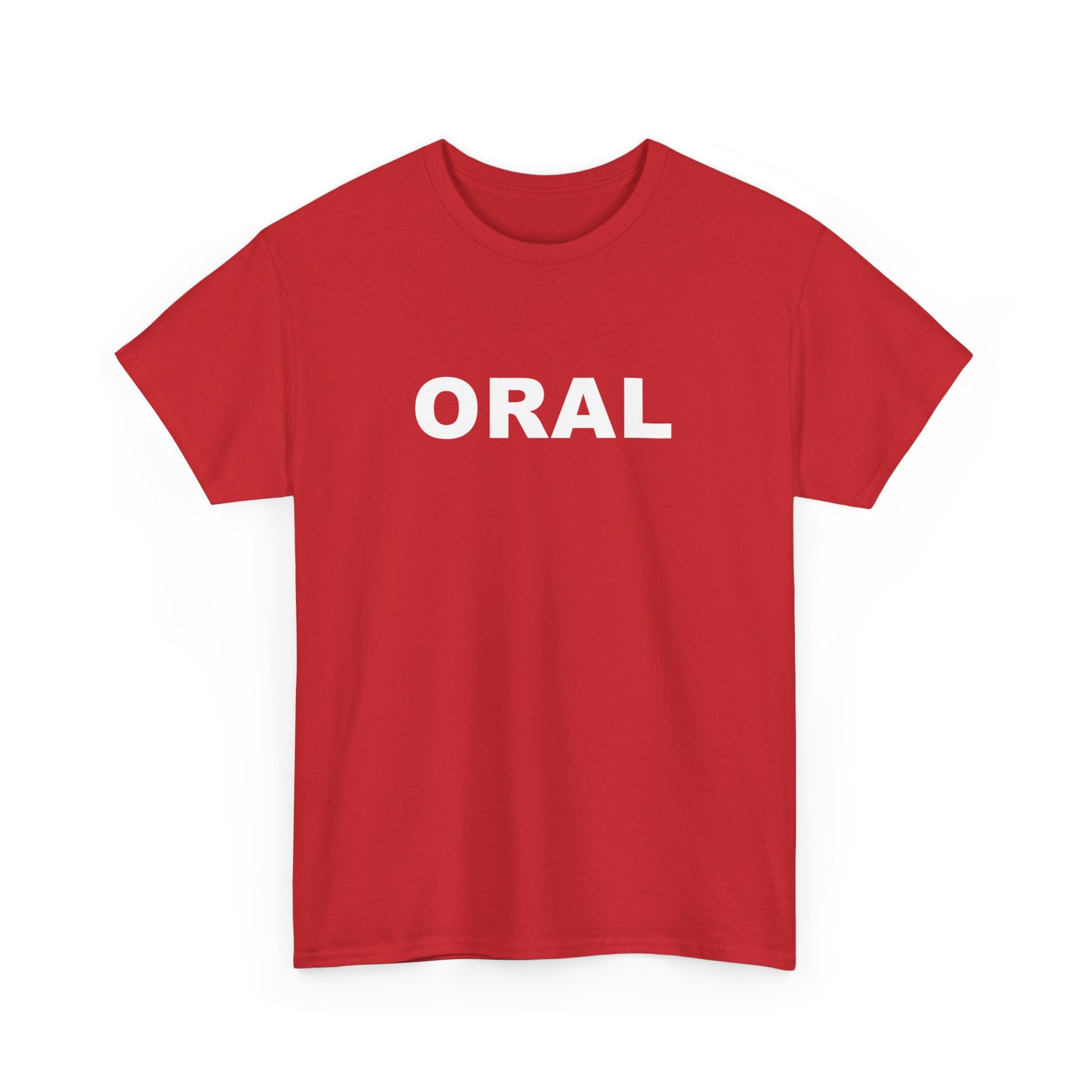 ORAL Unisex Heavy Cotton Tee