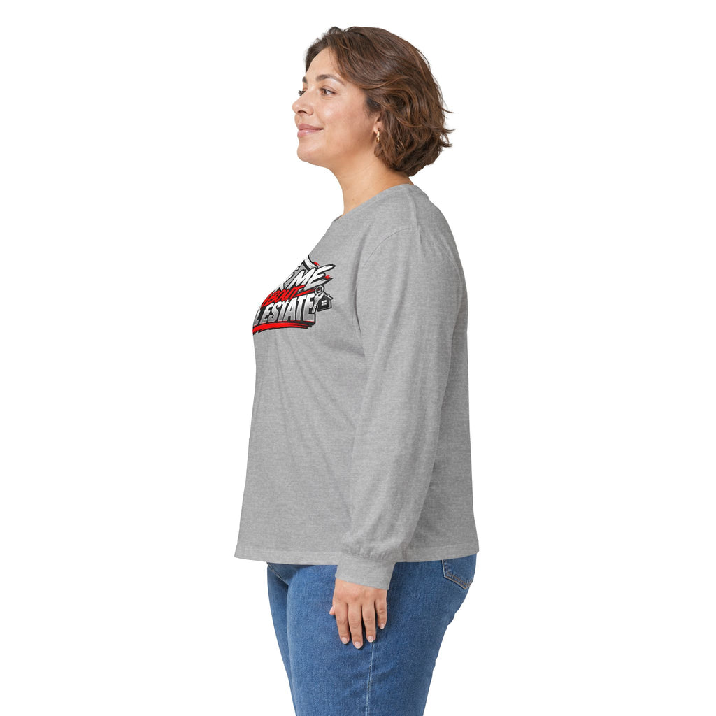 Ask Me About Real Estate Long Sleeve Tee