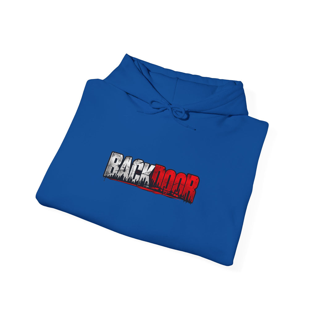 "Backdoor" Crime Series Graphic Hoodie