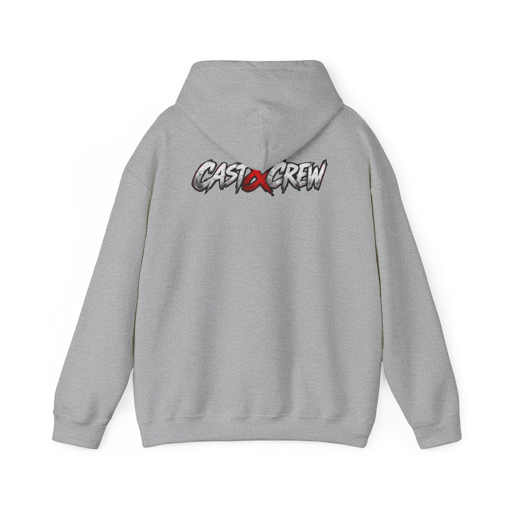 "BackDoor" Crime Drama Series Graphic Hoodie – 'Cast x Crew' Streetwear Pullover