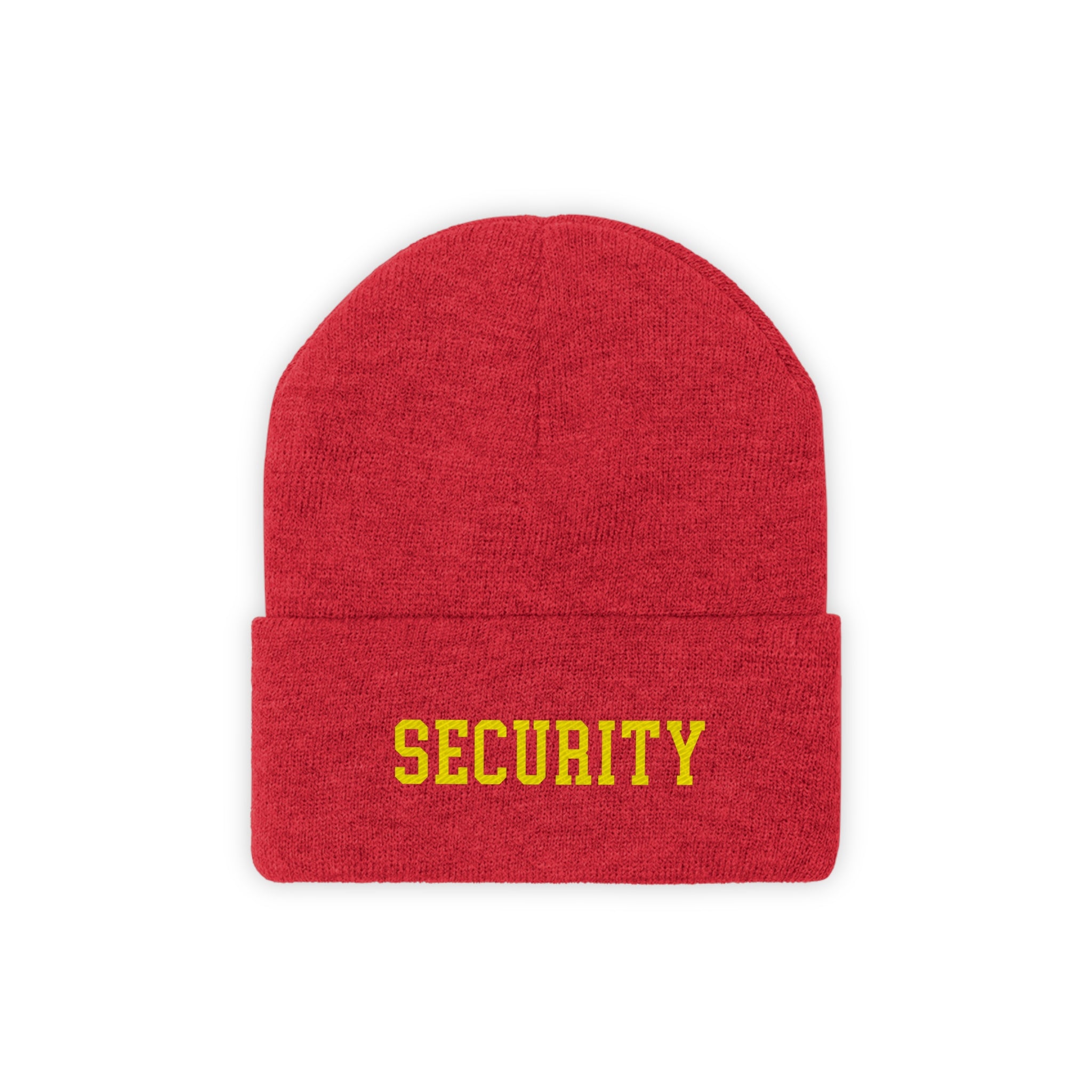 Security Beanie Gold