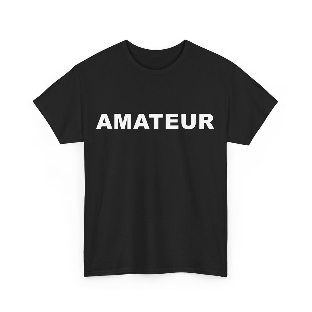 AMATEUR Unisex Heavy Cotton Tee