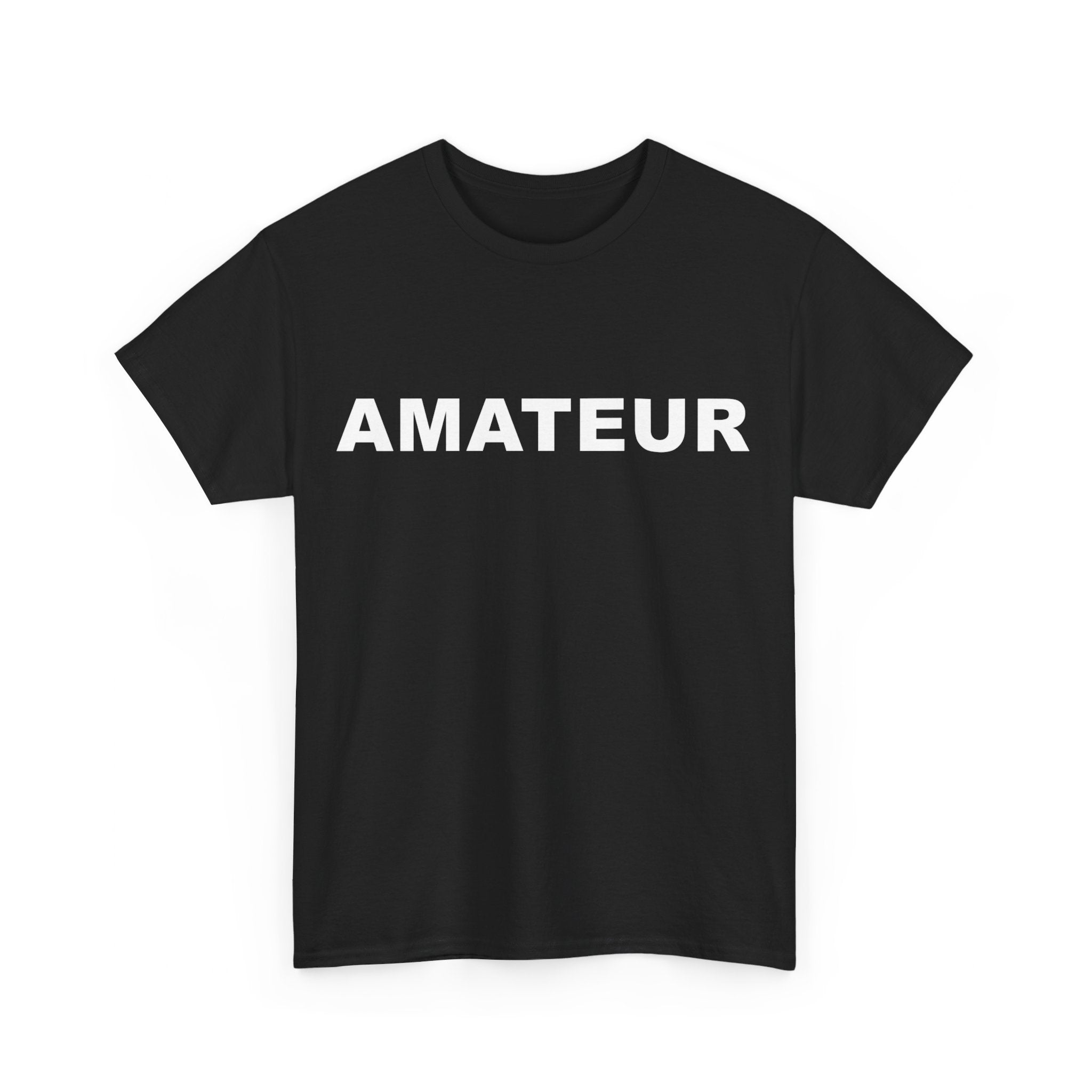 AMATEUR Unisex Heavy Cotton Tee