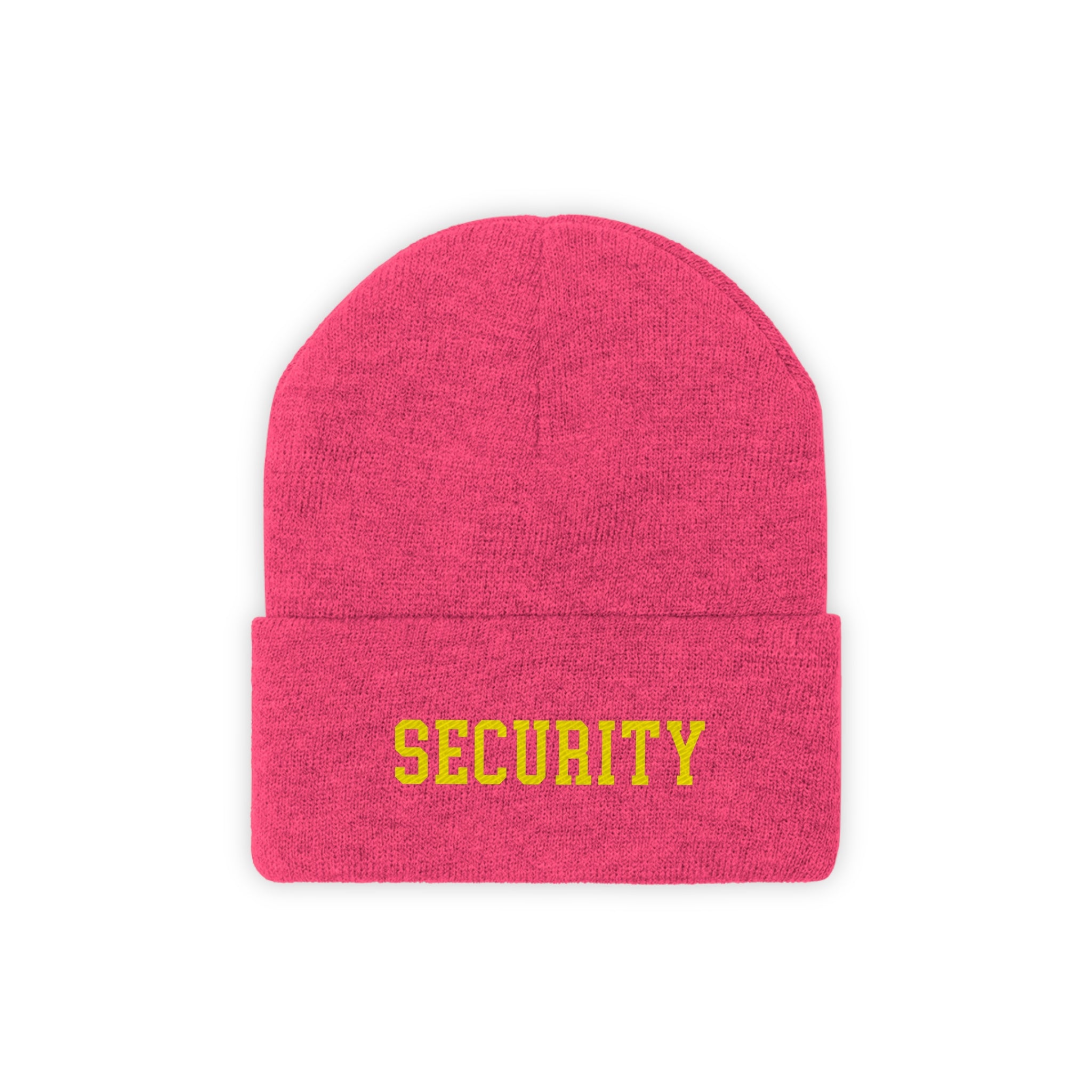 Security Beanie Gold