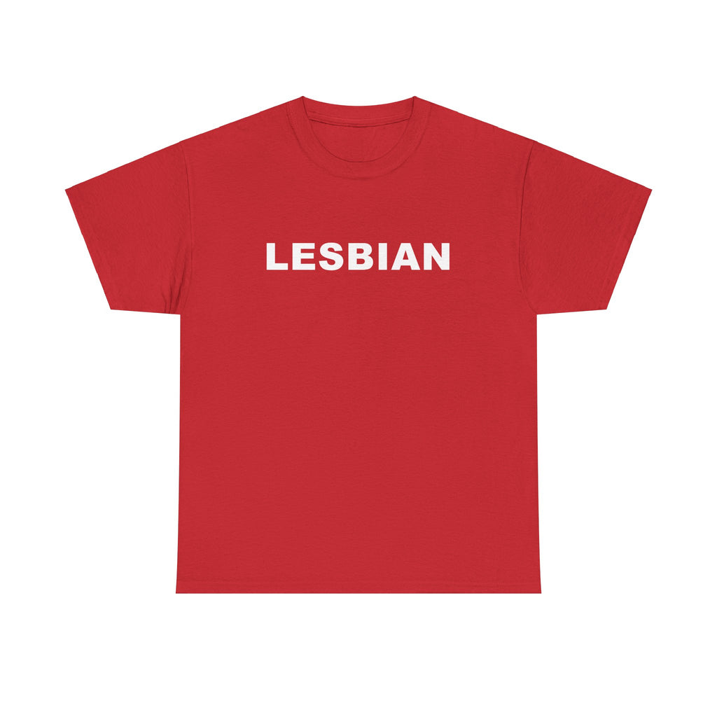 LESBIAN Unisex Heavy Cotton Tee