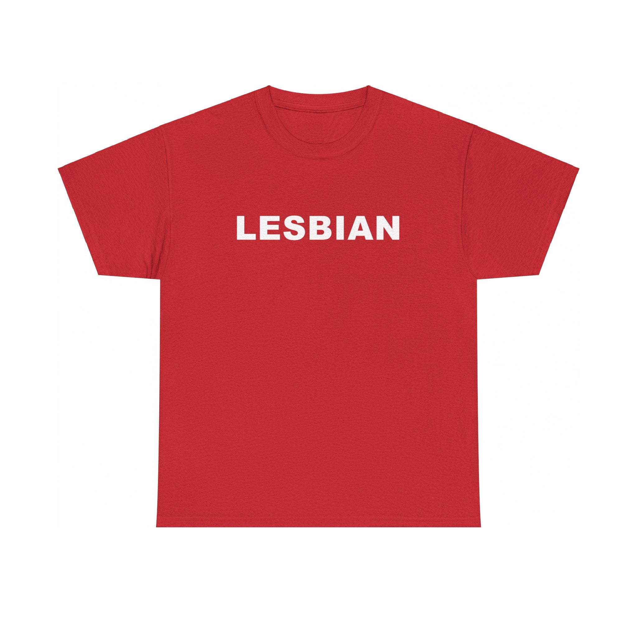 LESBIAN Unisex Heavy Cotton Tee