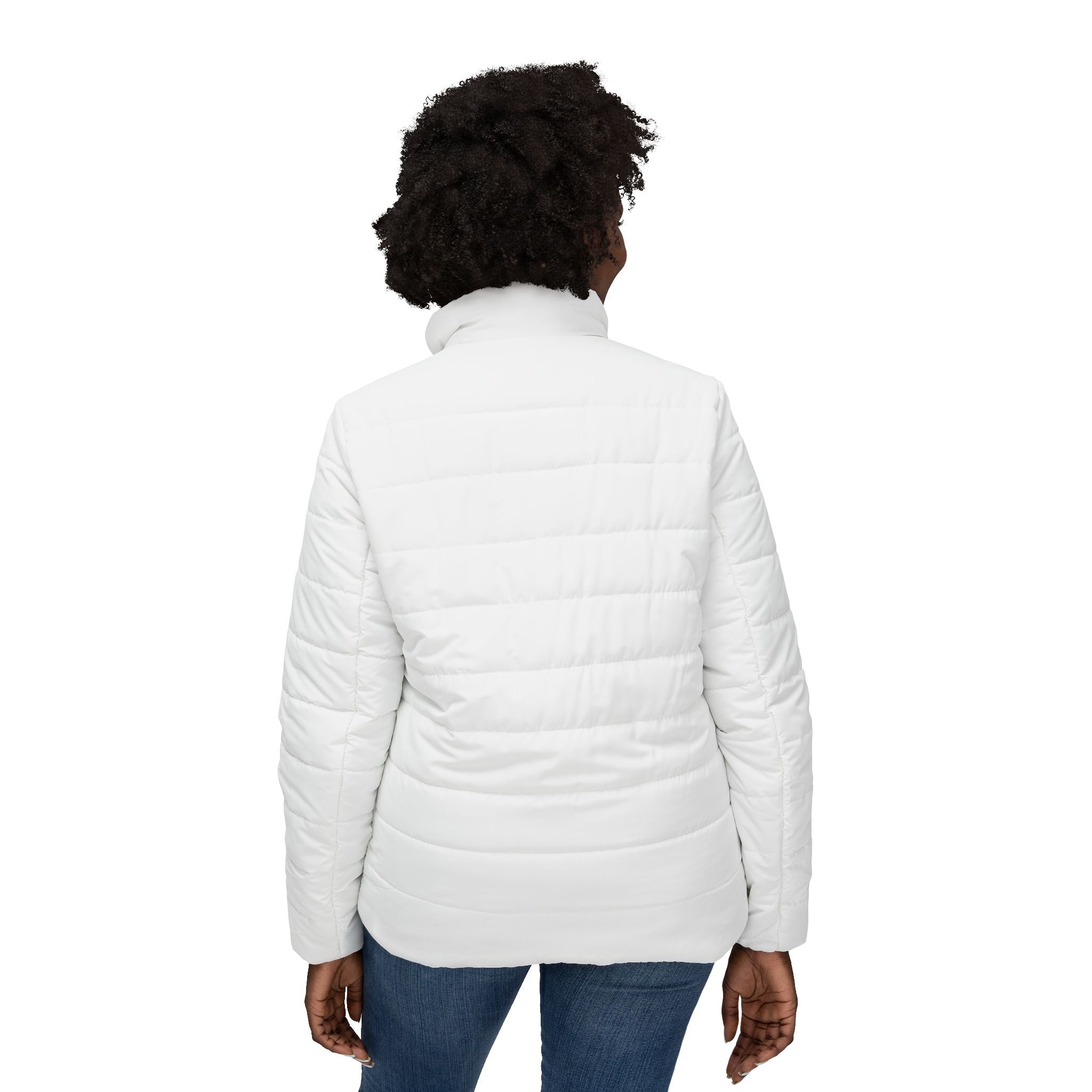 Women’s White XV Puffer Jacket