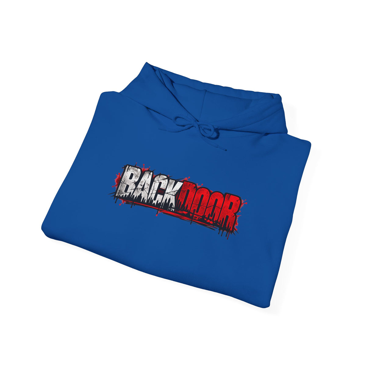 "BackDoor" Crime Drama Series Graphic Hoodie – 'Cast x Crew' Streetwear Pullover