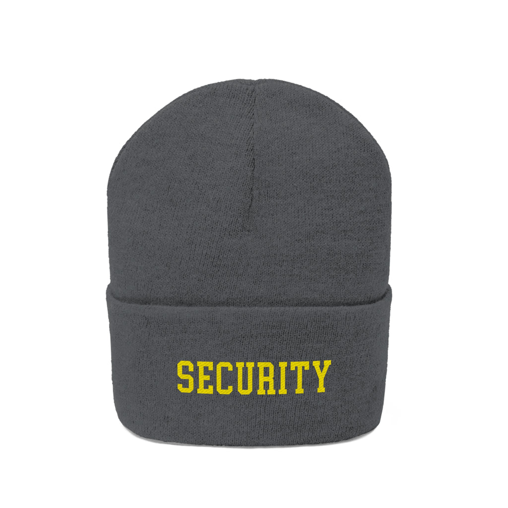 Security Beanie Gold