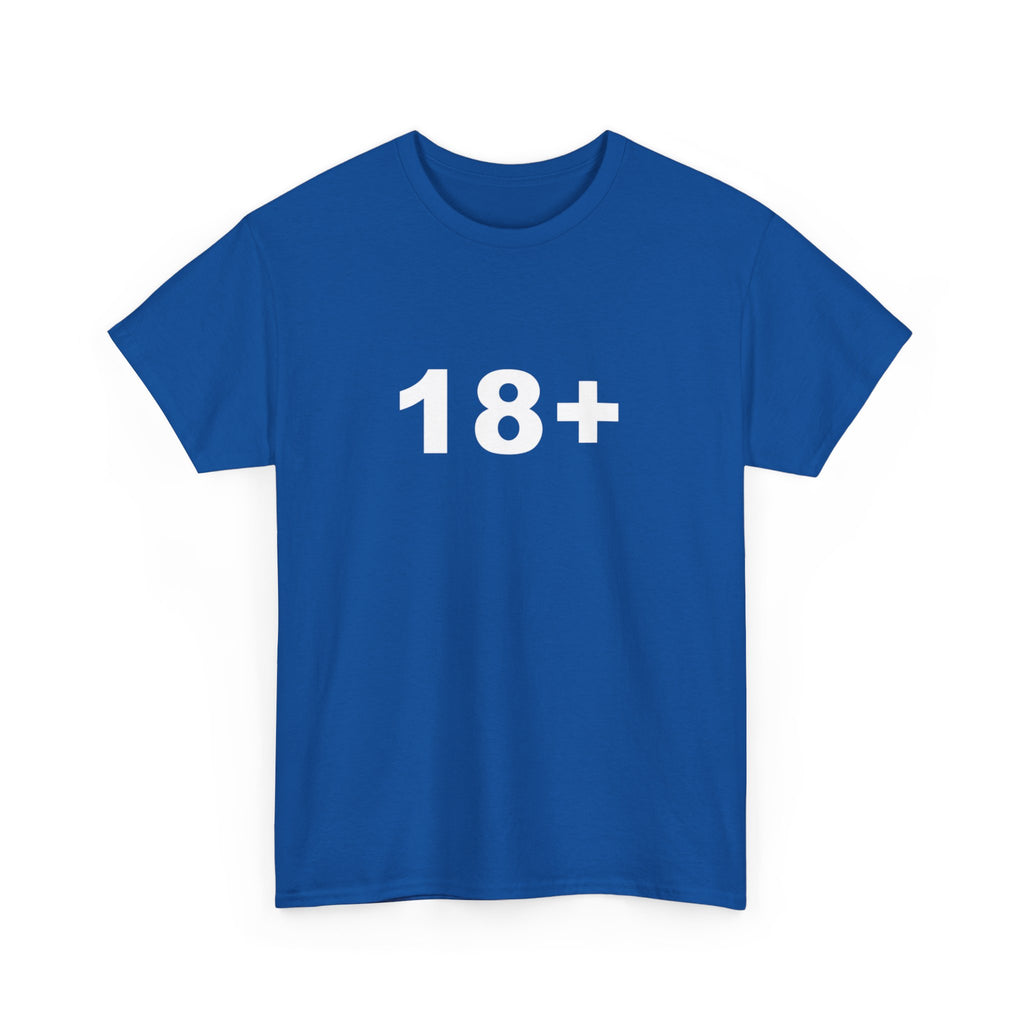 18+ Unisex Heavy Cotton Tee