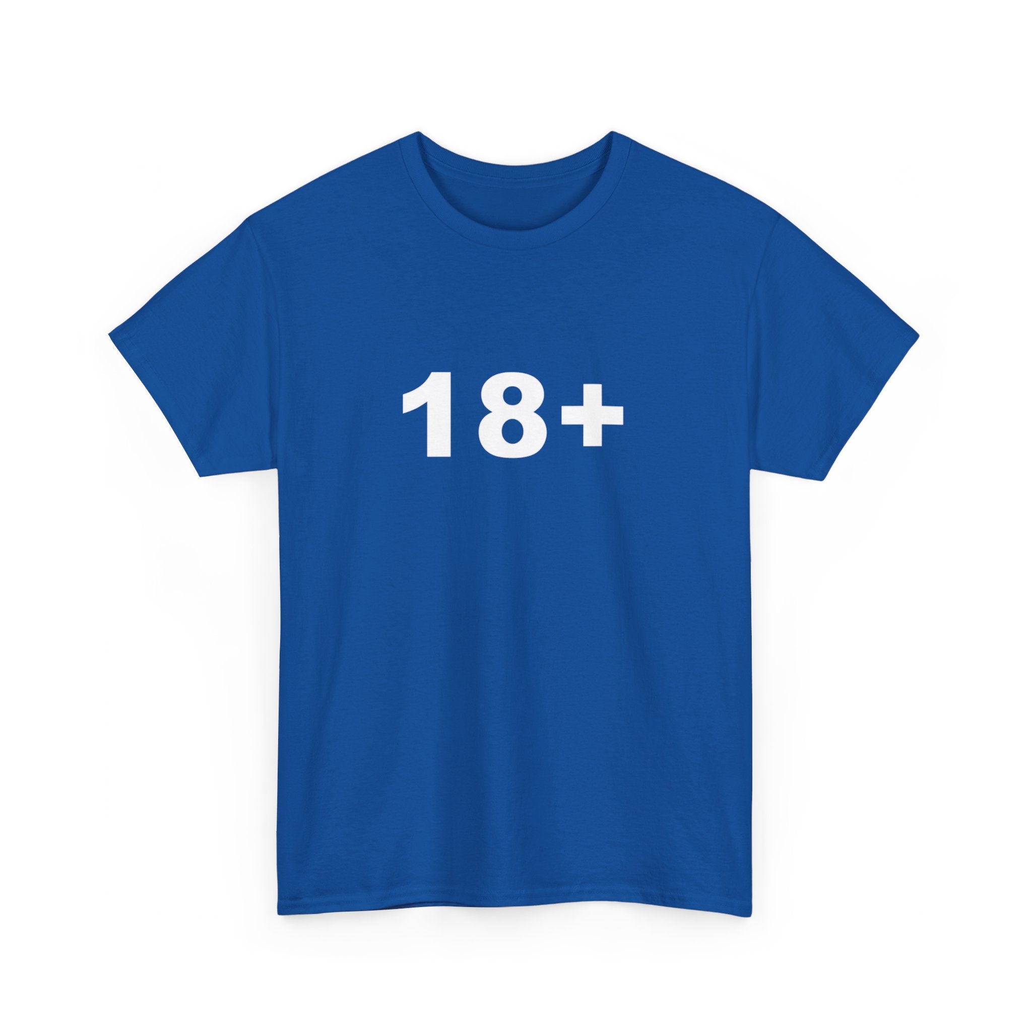 18+ Unisex Heavy Cotton Tee