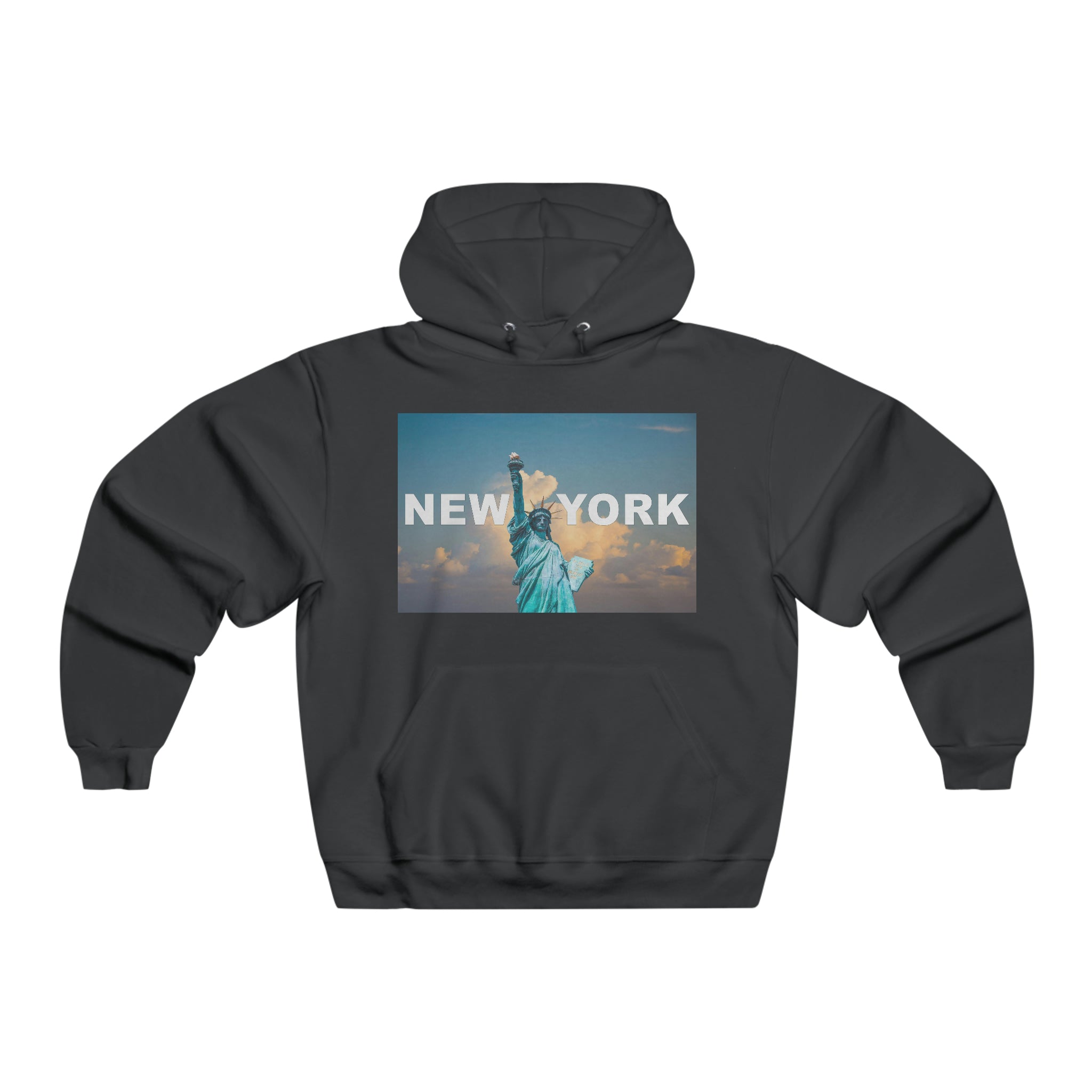 Statue Of Liberty Mens Hooded Sweatshirt