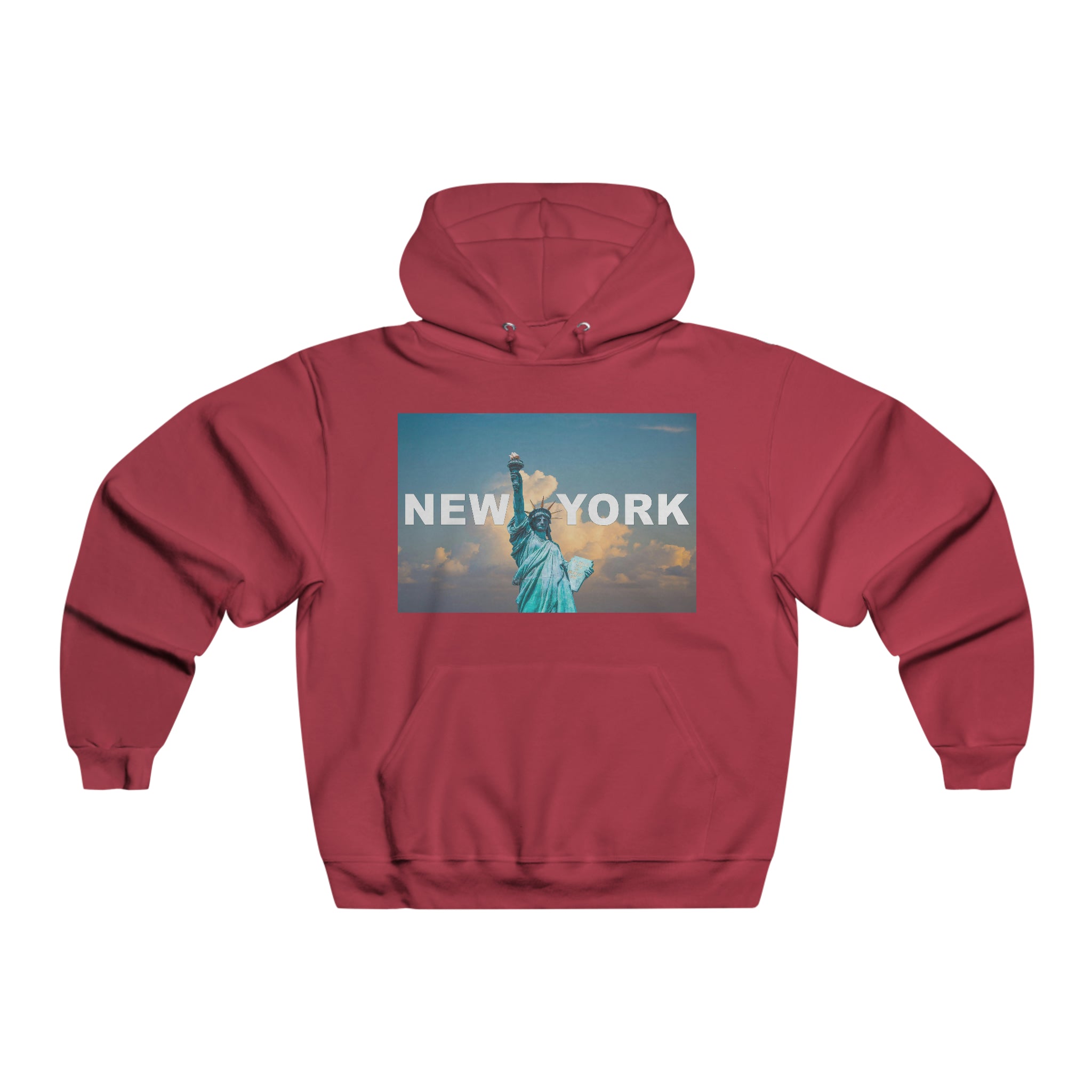 Statue Of Liberty Mens Hooded Sweatshirt