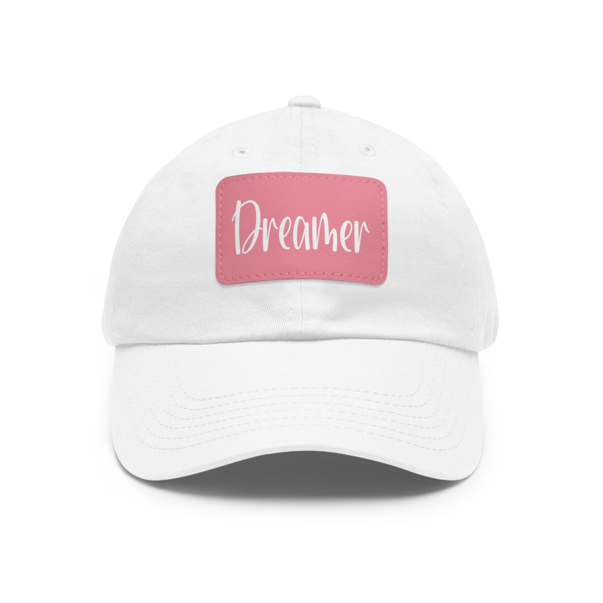 Dreamer Dad Hat with Leather Patch