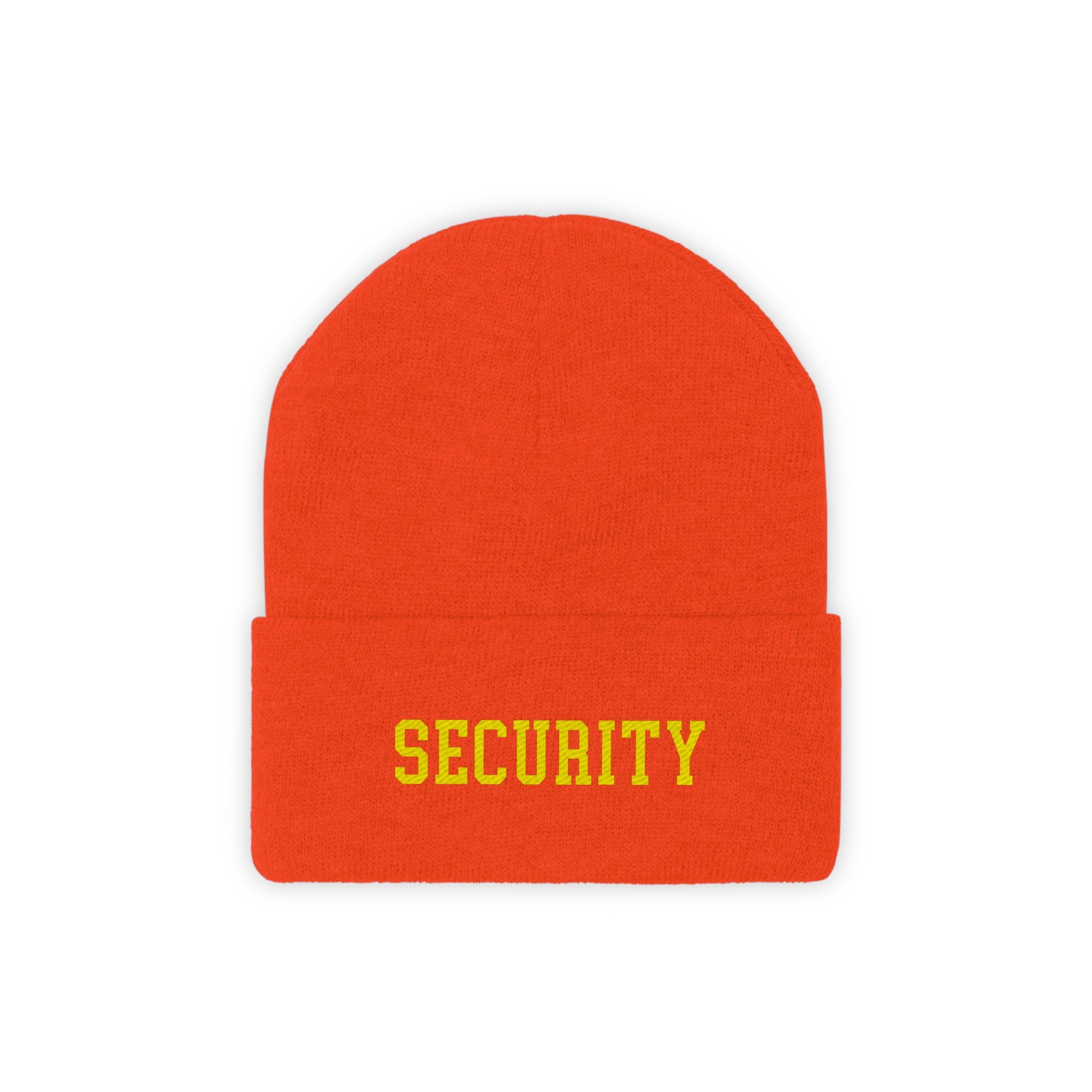 Security Beanie Gold