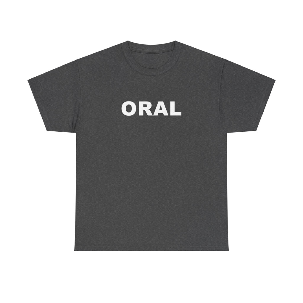 ORAL Unisex Heavy Cotton Tee