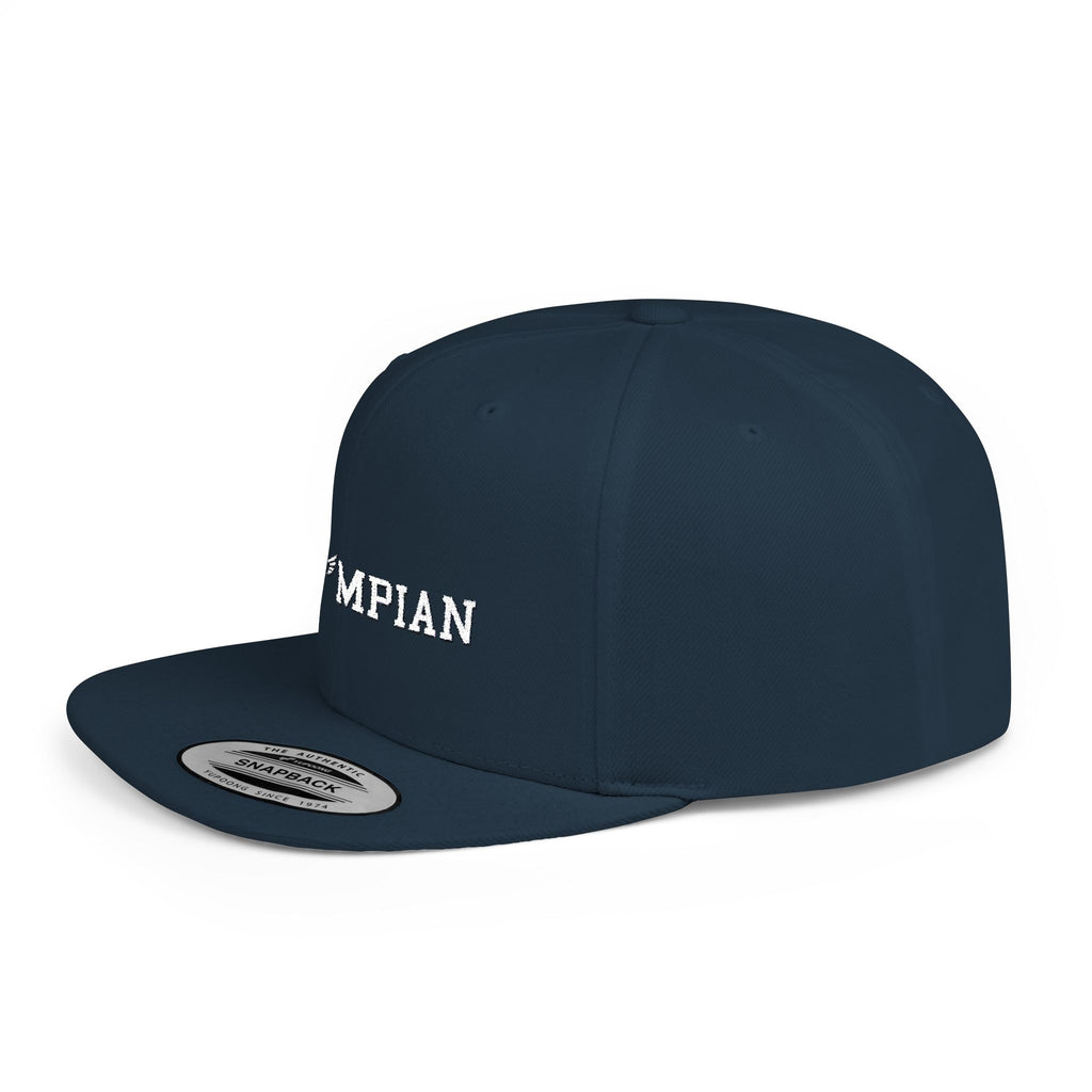 Olympian Flat Bill Snapback Hat