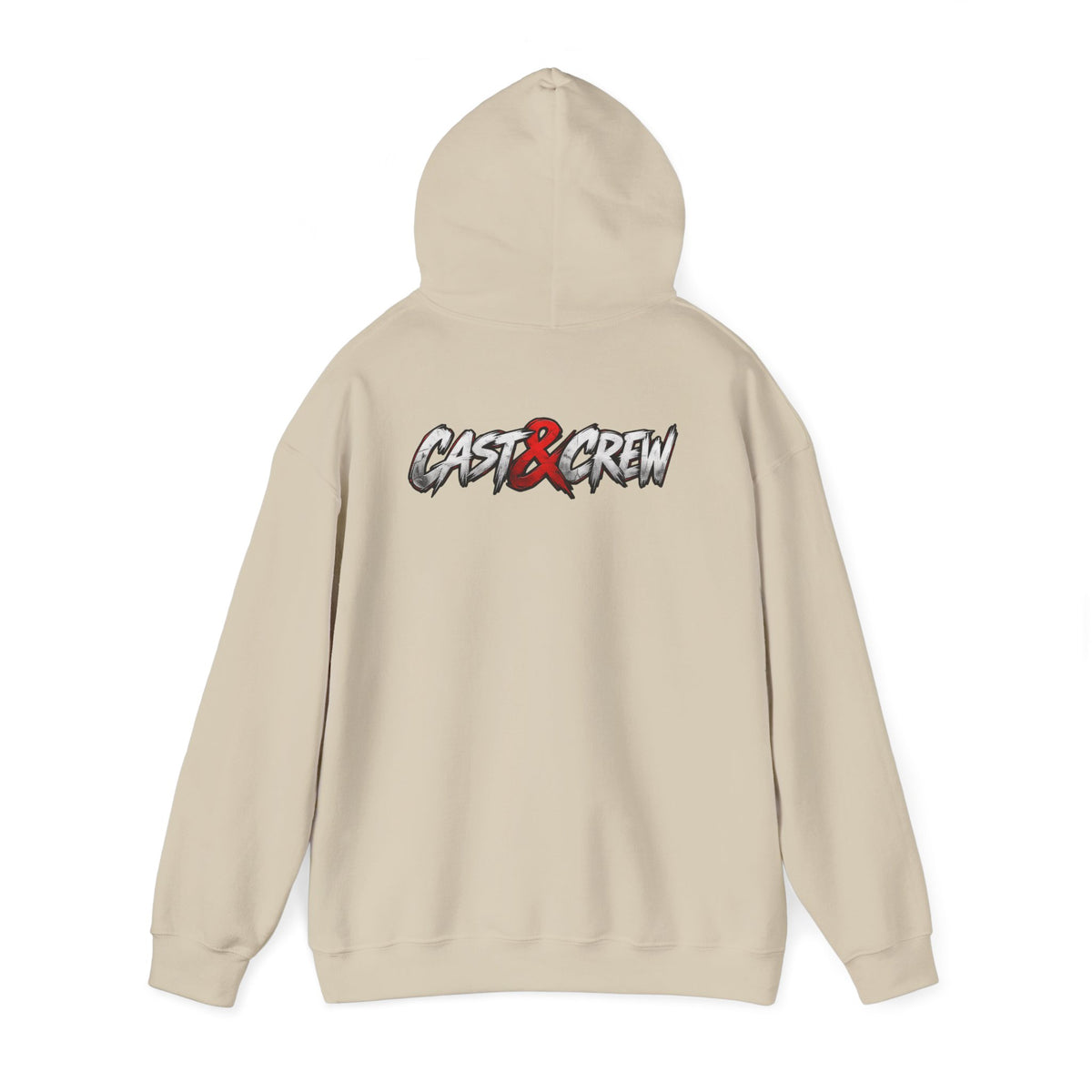 "BackDoor" Crime Drama Series Graphic Hoodie – 'Cast x Crew' Streetwear Pullover