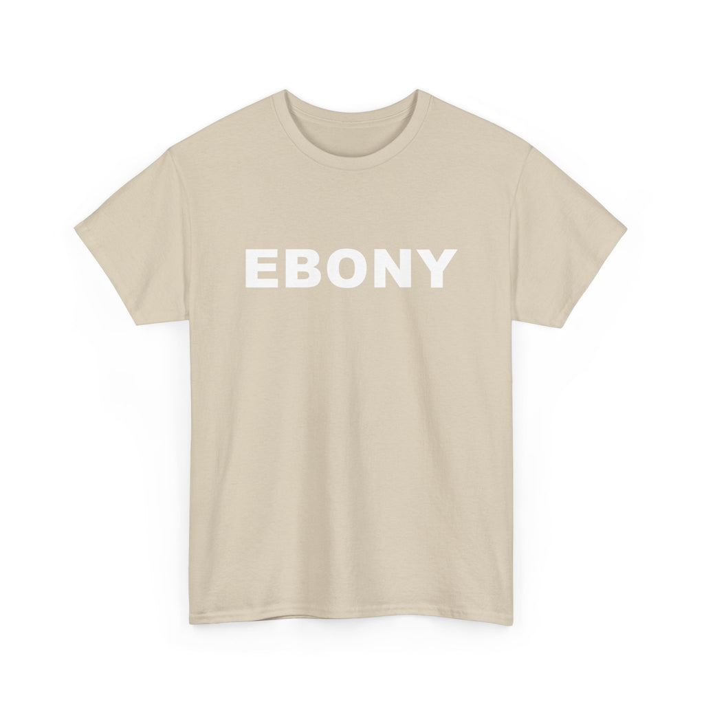 EBONY Unisex Heavy Cotton Tee