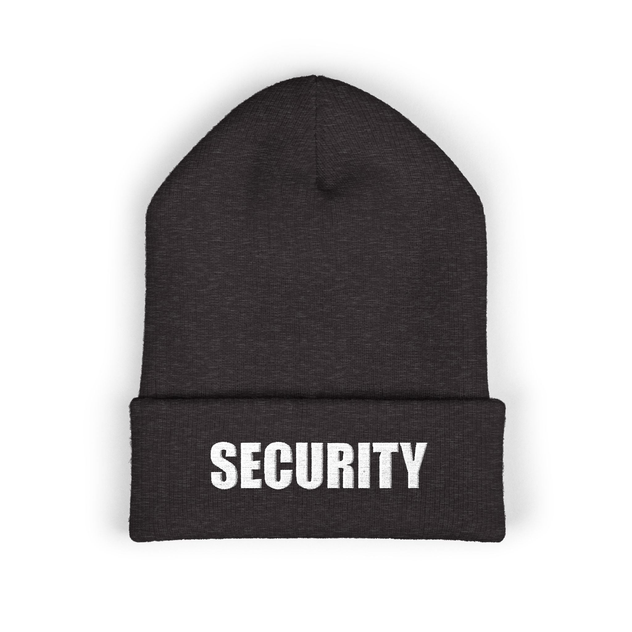 Embroidered Security Beanie