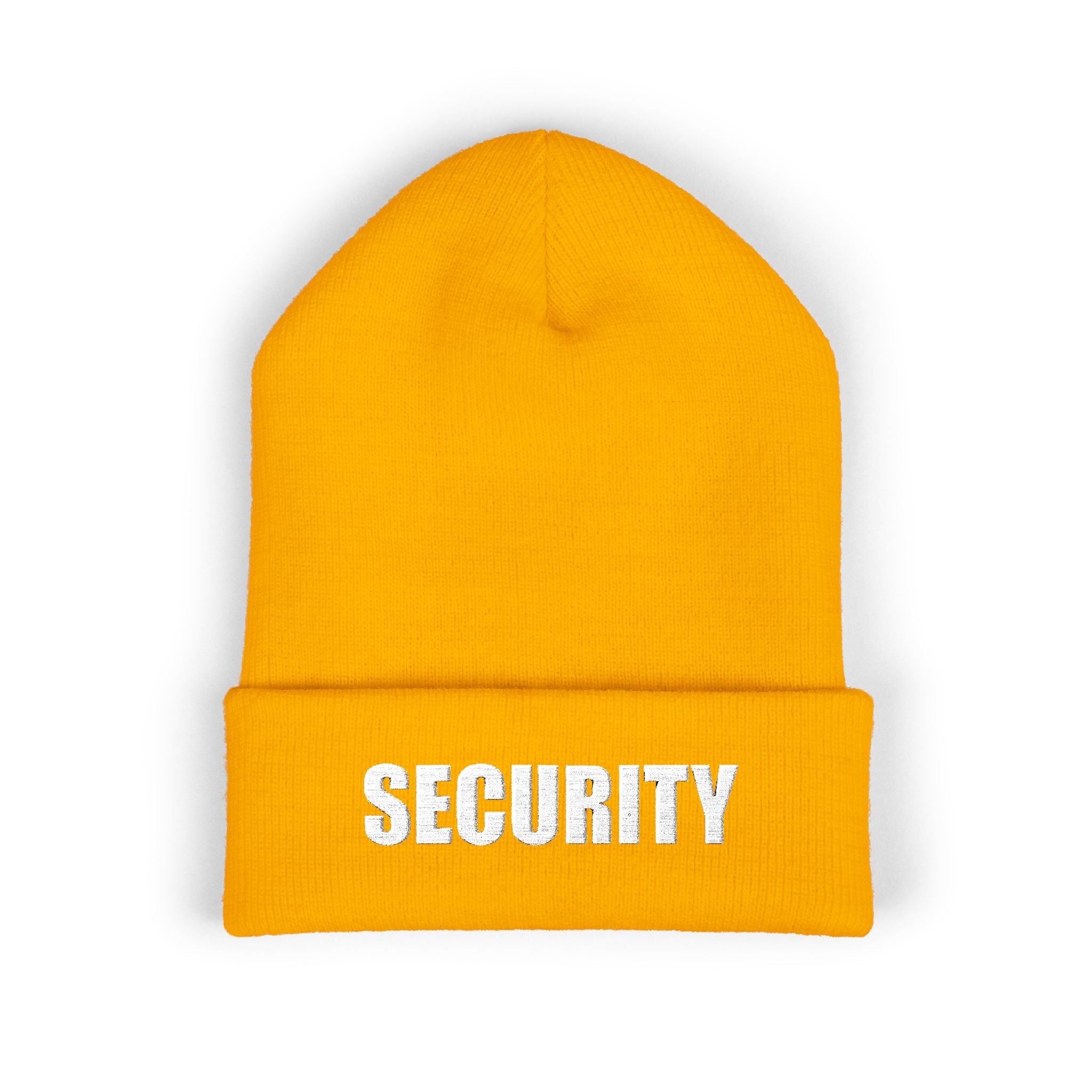 Embroidered Security Beanie