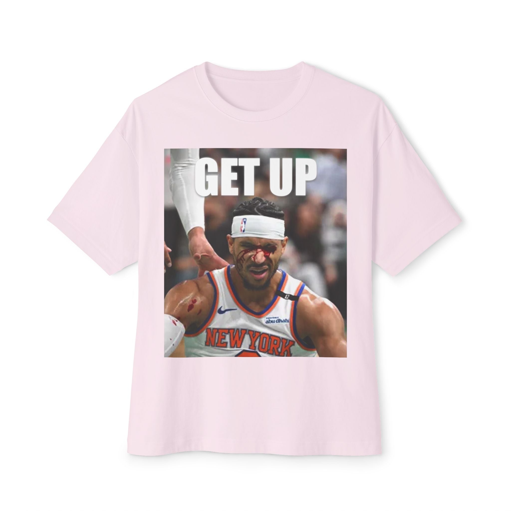 Oversized Tee - 'Get Up Josh Hart' Design