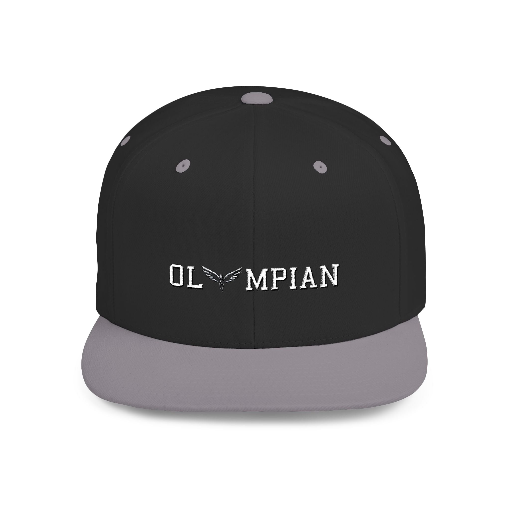 Olympian Flat Bill Snapback Hat